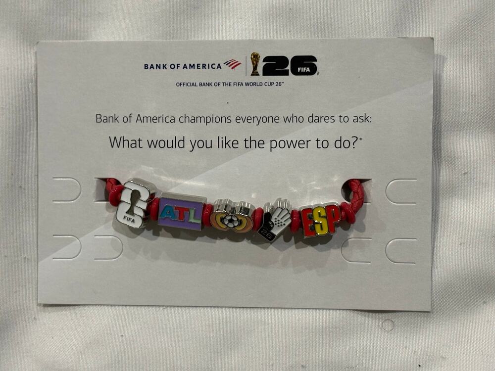 FIFA 2026 Custom Spain Atlanta Bracelet Small